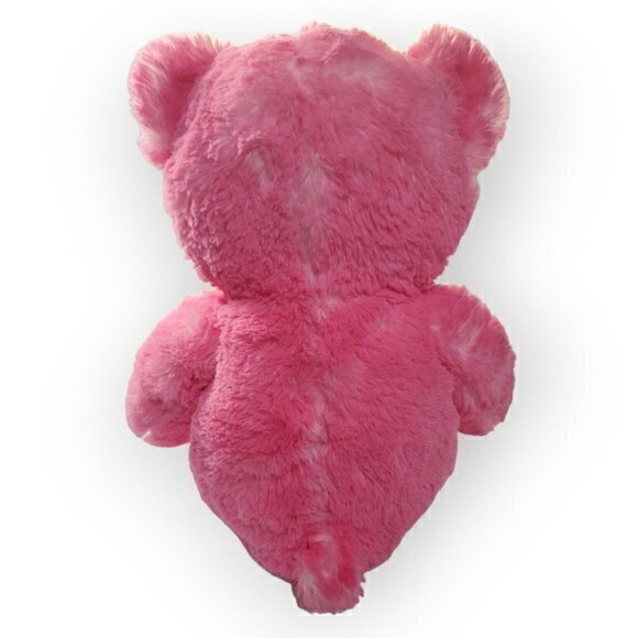 BABW Build-A-Bear Pink Fuchsia Donut Sprinkle Teddy Bear‎ Plush 16" EUC - Picture 2 of 6
